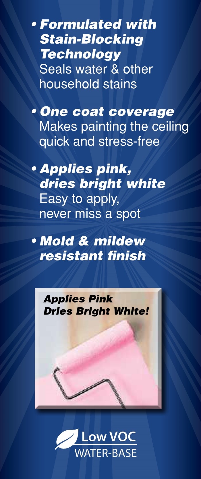 Zinsser 1 gal. Flat Bright White Ceiling Paint and Primer in One (2